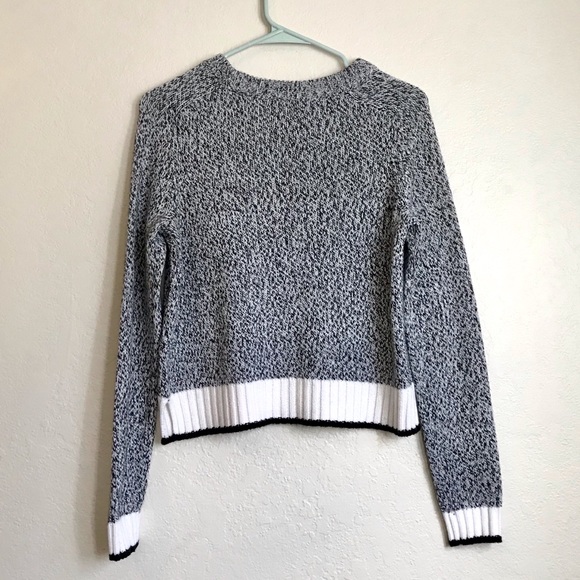 B+W marled knit sweater - Picture 2 of 4